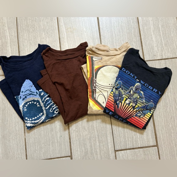 GAP Other - Lot of 4 Gap short sleeve Boys tees, size S (6/7)